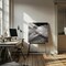 Reflection Below the Pass Square Canvas Art | Wall Decor 24x24 Canvas - Corporate Office Art